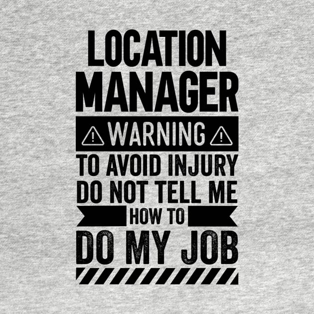 Location Manager Warning by Stay Weird